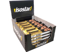 30 x Isostar | High Protein 25 Sport Bar | Hazelnoot | Eiwitreep voor krachtsport