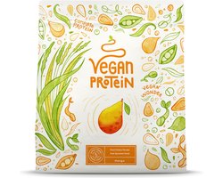 Alpha Foods Vegan Proteine poeder - Eiwitpoeder als maaltijd of ontbijtshake, Plantaardige Proteine Shake, 600 gram voor 20 shakes, met Mango smaak (nieuw recept)