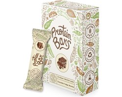 Alpha Foods Vegan Proteine repen - 15 x 55g Eiwitrepen, Proteine Bar laag in suiker en hoog aan eiwitten, met Dubbele Chocolade Brownie smaak