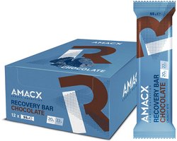 Amacx Recovery Protein Bar - Proteine Repen - Eiwitrepen - Chocolate - 12 pack