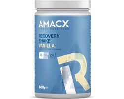 Amacx Recovery Shake - Whey Protein - Vanilla - 2:1 koolhydraatratio - 880 gram