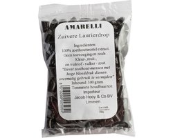 Amarelli Laurierdrop zakje brokjes (100g)