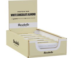 Barebells - Protein Bars (White Chocolate/Almond - 12 x 55 gram) - Eiwitreep - Energiereep