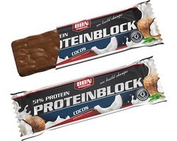 Best Body Nutrition Hardcore Protein Block - Eiwitrepen - 1 box - Vanille