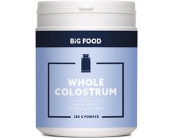 Big Food - Raw Colostrum Poeder (whole) -250 Gram - de beste kwaliteit Colostrum uit Denemarken (Colodan)