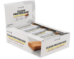 Body & Fit Clean Protein Bar - Proteïne Repen / Eiwitrepen - Chocolade Karamel - 12 stuks