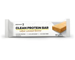 Body & Fit Clean Protein Bar - Proteïne Repen / Eiwitrepen - Gezouten Karamel - 12 stuks (1 doos)