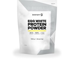 Body & Fit Egg White Protein Powder - Proteine Poeder / Eiwitshake - Puur ei-eiwit - 1000 gram (35 shakes)