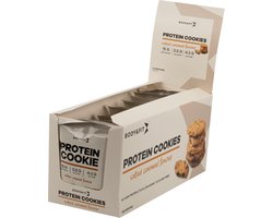 Body & Fit Protein Cookie - Proteine Koek Salted Caramel - Suikerarme Eiwitkoekjes - Whey Protein - 12 portie verpakkingen (12x50 gram)