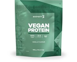 Body & Fit Vegan Protein Eiwitshake - Smooth Vanilla - Vegan Proteine Poeder - Plantaardige Eiwitshake - 990 gram (33 shakes)