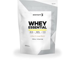 Body & Fit Whey Essential - Eiwitpoeder Cookies & Cream - Proteine Poeder - Whey Protein - 40 shakes (1000 gram)