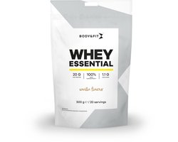 Body & Fit Whey Essential - Eiwitpoeder Vanille - Proteine Poeder - Whey Protein - 20 shakes (500 gram)