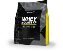 Body & Fit Whey Isolate XP - Hoogwaardige Proteine Poeder - Whey Protein - Whey Isolaat - Eiwitshakes - Vet- en Suikervrij - 2000 gram - Aardbei