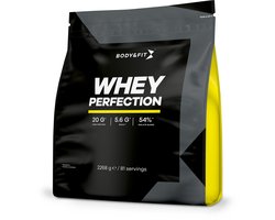 Body & Fit Whey Perfection - Proteine Poeder / Whey Protein - Eiwitpoeder - 2268 gram (81 shakes) - Banaan & Aardbei