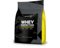 Body & Fit Whey Perfection - Proteine Poeder / Whey Protein - Eiwitpoeder met BCAA - Eiwitshakes - 4540 gram (162 shakes) - Aardbei