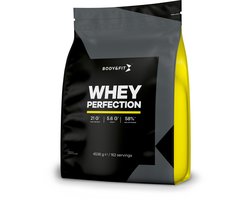 Body & Fit Whey Perfection - Proteine Poeder / Whey Protein - Eiwitpoeder met BCAA - Eiwitshakes - 4540 gram (162 shakes) - Vanille