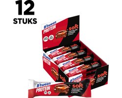 B'tween Proteine Repen Soft - Chocolade Karamel - 12 stuks x 45g - Eiwitrepen - 30% eiwit - 163 kcal per reep