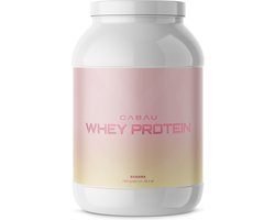 Cabau Lifestyle - Whey Protein Shake - Hoogwaardige Eiwitshake - Whey Banana - 33 shakes - Voor spierherstel & opbouw - Hoog in eiwitten - Heerlijk van smaak