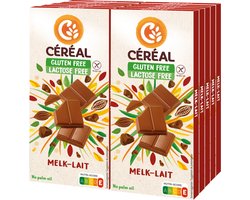 Céréal Melkchocolade Glutenvrij & Lactosevrij - 10 x 100 gr - Voordeelverpakking