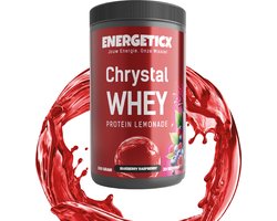 ChrystalWhey Clear Isolate Framboos Bosbes - Proteine Limonade - Eiwit Poeder - Eiwitshakes - Whey-Isolaat - Proteine poeder - Suikervrij/Vetvrij - 500 gr / 20 shakes