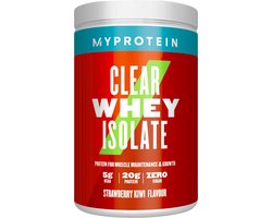 Clear Whey Isolate - 500g - 20 servings - Strawberry Kiwi smaak - Verfrissende Proteïne Shake - MyProtein