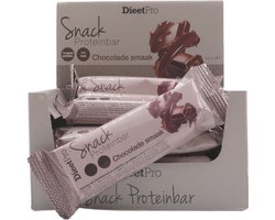 Dieet Pro | Snack Protein Bar | Chocolade | 16 Stuks | 16 x 45 g