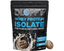 Dloppy Whey Protein Isolate Cookies & Cream