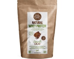 Ekopura Natural Whey Protein Cacao - Natuurlijke wei eiwitten, 500g