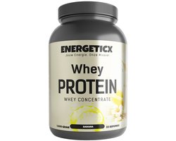 EnergeticX Whey Proteïne Banaan – Hoogwaardige Eiwitshake voor Spierherstel - 33 shakes (1000 gram)