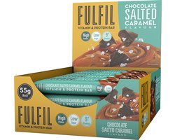 Fulfil Nutrition - Vitamin & Protein Bar - Choco Caramel Salted - 15 stuks