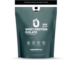 Fundamentals Whey Protein Isolate - Protein shake - Eiwitpoeder - Lactose vrij - Vrij van kleur/smaak stoffen - 1000g