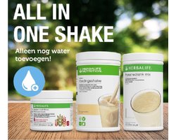 Herbalife - Formula 1 romige vanille 550gr - Proteïnedrank mix - Multivezel drank - all in one