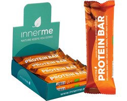 Innerme Protein Bar 'Amandel-Abrikoos' - biologische eiwitrepen - vegan protein - 12 proteine repen 50g