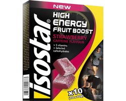 Isostar Energy Fruit Boost Strawberry with Caffeine 10 x 10 g