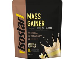 Isostar | Massgainer | Vanille | 14 shakes | 700 gram | Proteïnepoeder & koolhydraten