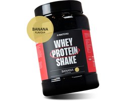 Matchu Sports - Proteïne poeder - Eiwitshake - Whey protein - Banaan - 1 kg - 35 porties