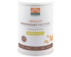 Mattisson - Erwten Proteïne Poeder - 63% Eiwit - Vegan Eiwitpoeder Kikkererwten - 400 Gram