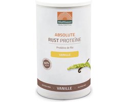 Mattisson - Rijst Proteïne Poeder - 80% Eiwit - Vegan Eiwitpoeder - Vanille Smaak - 500 Gram