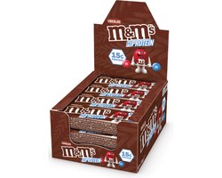 M&M's Hi Protein - eiwitreep - Chocolade (bruin) - 12 x 51g