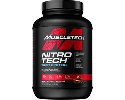 Muscletech Nitro-Tech Performance - Eiwitpoeder / Eiwitshake - 1800 gram - Melk Chocolade