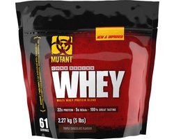 Mutant Whey Eiwitpoeder - Chocolade - Proteine Poeder - Eiwitshake - 63 shakes (2270 gram)