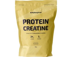 MyBodyFuel - Whey Protein & Creatine - Banaan - Eiwitpoeder met creatine monohydraat - Eiwit shake - 1000 gram