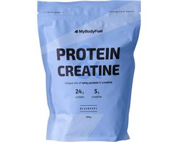 MyBodyFuel - Whey Protein & Creatine - Blueberry - Eiwitpoeder met creatine monohydraat - Eiwit shake - 1000 gram