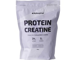 MyBodyFuel - Whey Protein & Creatine - Cookies & Cream - Eiwitpoeder met creatine monohydraat - Eiwit shake - 1000 gram