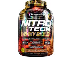 Nitro Tech Whey Gold 2270gr Chocolade