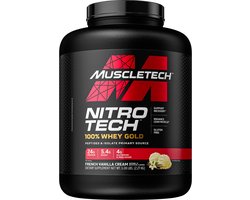 Nitro Tech Whey Gold 2510gr Vanille