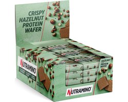 Nutramino Nutra-Go Protein Wafer - Wafels Hazelnoot - 12 x 39 gram