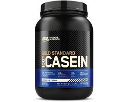 Optimum Nutrition Gold Standard 100% Casein Time Release Proteine - Cookies & Cream -  Caseïne Eiwitpoeder - 924 gram (28 servings)