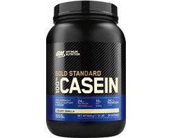 Optimum Nutrition Gold Standard 100% Casein Time Release Proteine - Creamy Vanilla -  Caseïne Eiwitpoeder - 924 gram (28 servings)