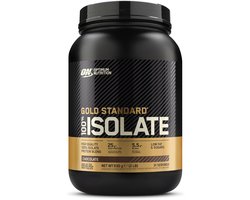 Optimum Nutrition Gold Standard 100% Isolate - Whey Protein Isolaat - Chocolate Eiwitshake - 930 gram (31 shakes)